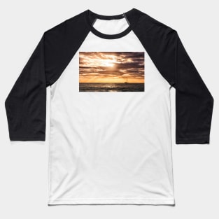 Sailing Into the Sunburst Baseball T-Shirt